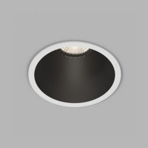 DK3026-WB Встраиваемый светильник, IP 20, 10 Вт, GU5.3, LED, белый/черный, пластик