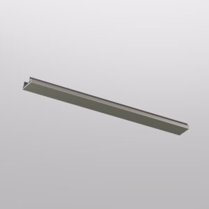 TR5736-DN Декоративная заглушка желоба трека SHINE BASE, 20см, темный никель, алюминий